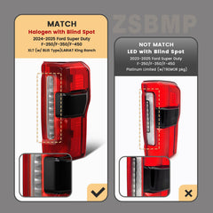 ZSBMP tail-light installation close-up showing easy plug-and-play connection