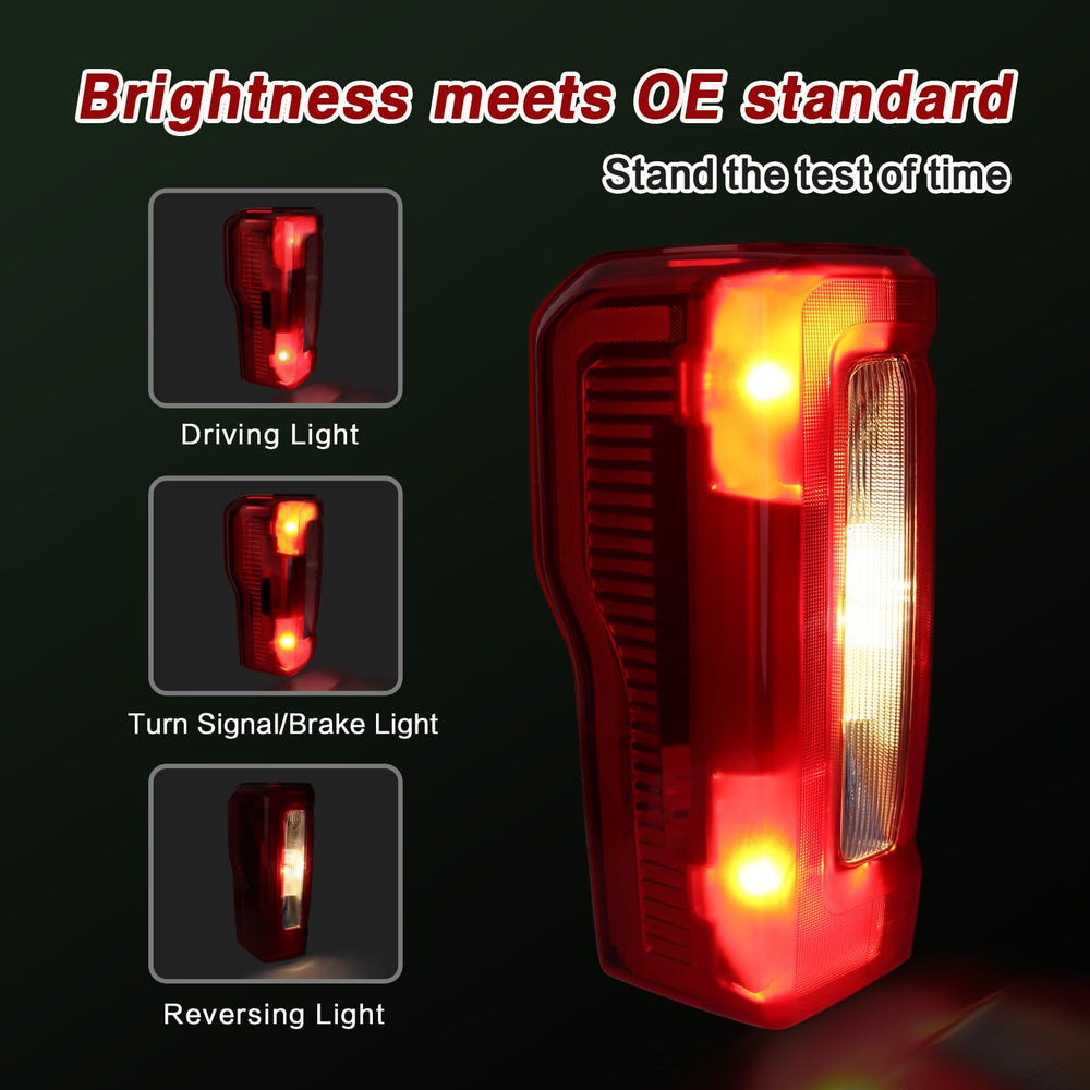 ZSBMP tail light packaging for F250 left, value replacement.