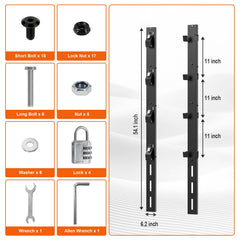 ZSLTLDU rack close-up showing rust-proof steel frame in harsh conditions.