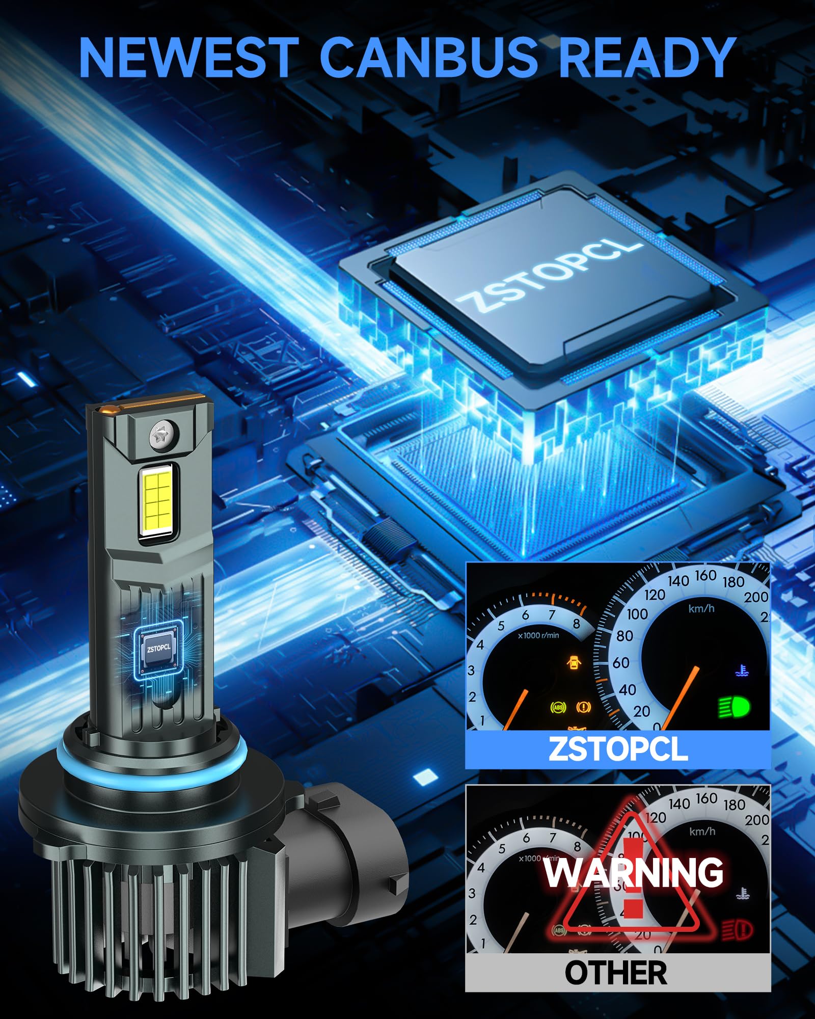 IP68 protection against rain, snow, and fog