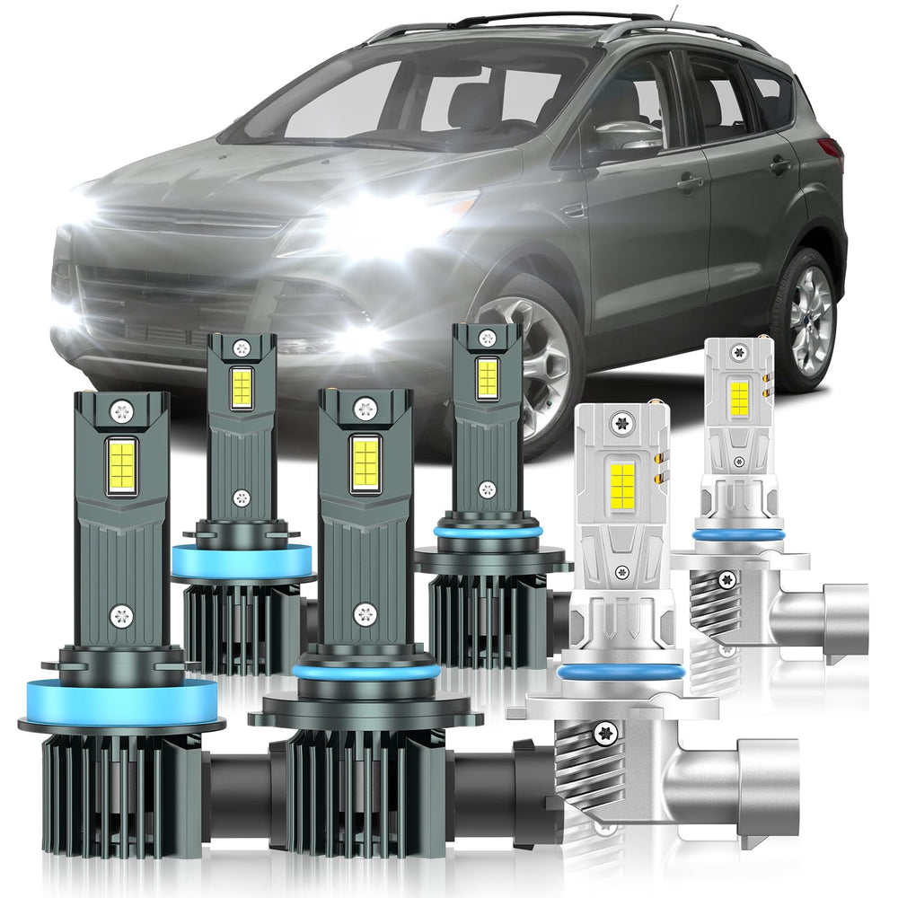 ZSTOPCL fog bulbs pack6 for Ford Escape enhance night visibility