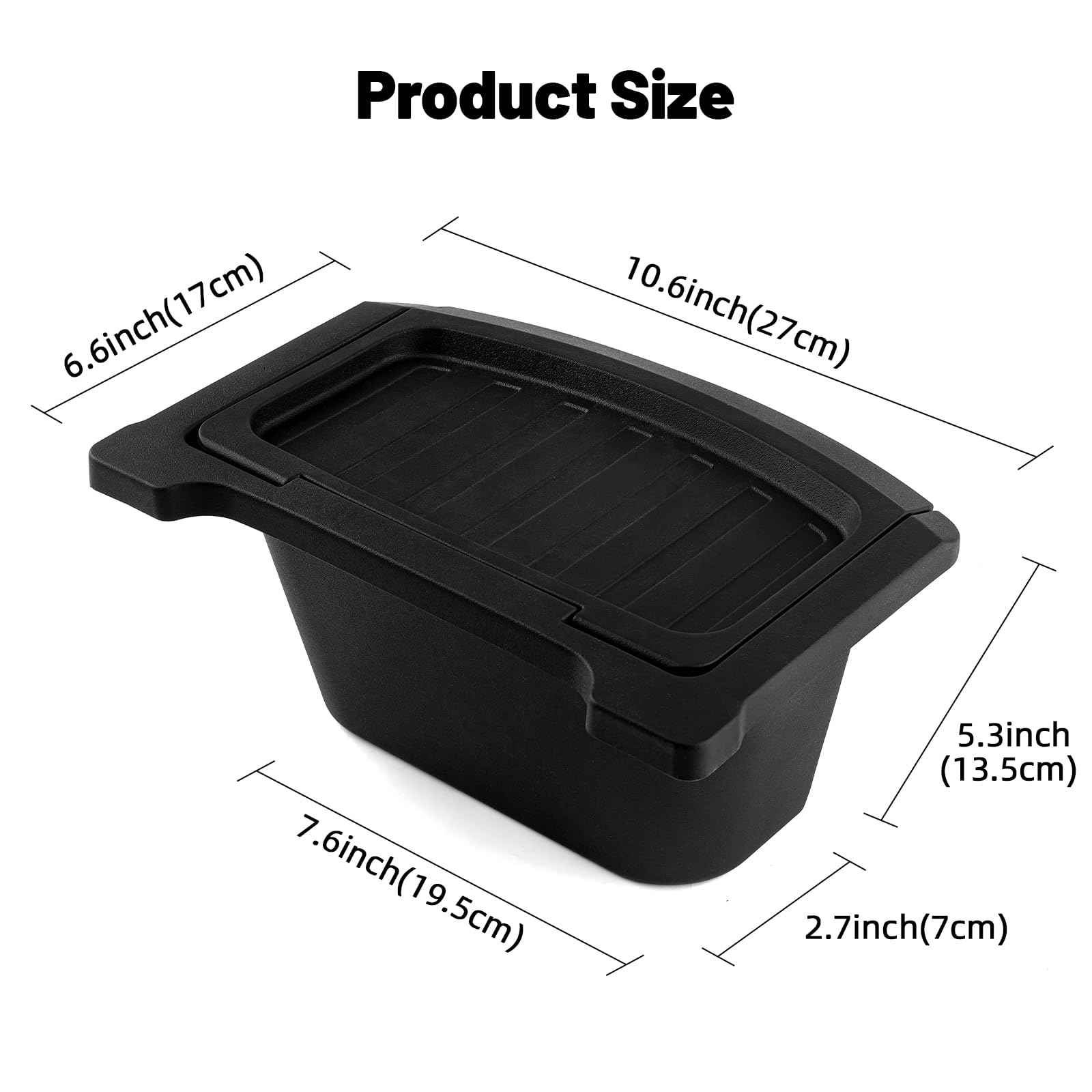 ZTGPMP Waterproof and easy-clean design for Model Y organizer