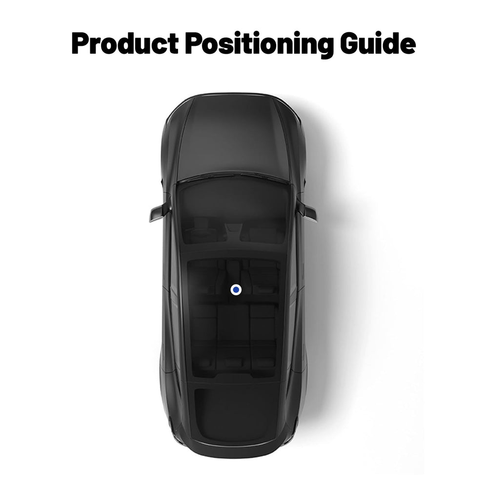 ZTGPMP Model Y interior accessory blends with cabin for a clean look