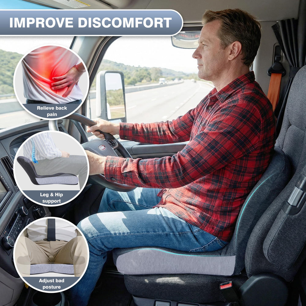 ZUAMEGU cushion on office chair supports extended work sessions