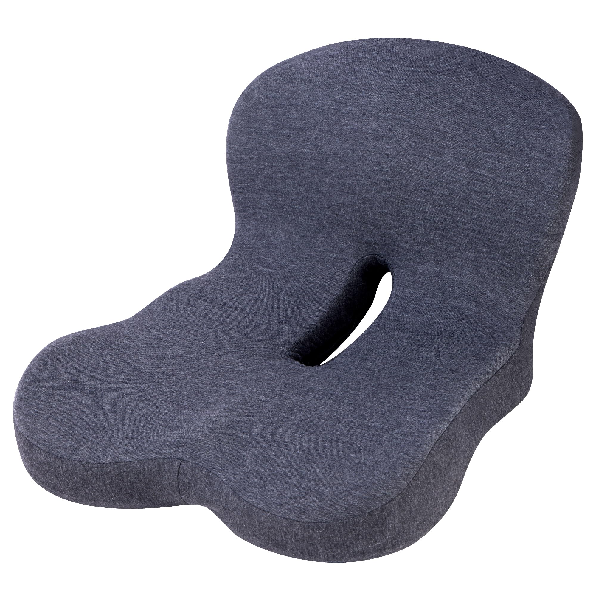 ZUAMEGU memory foam cushion cover is removable and washable.