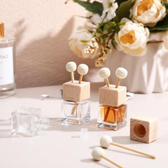 Zubebe diffuser bottle with wooden cap adds elegance to spaces