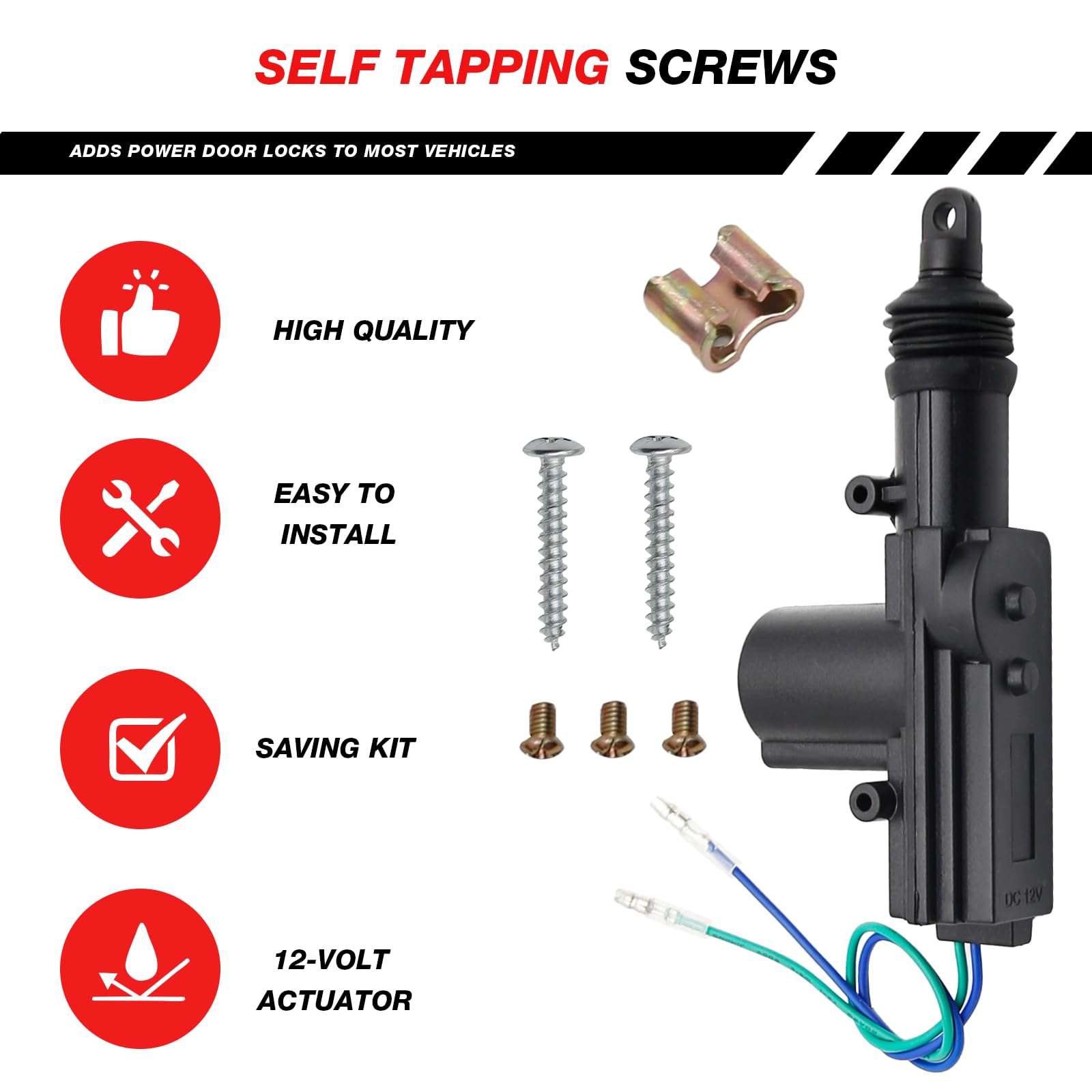 ZUDKSUY 16 cm cable length enables easy routing during installation