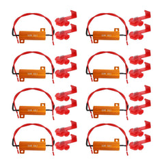ZUDKSUY 8-pack LED load resistors ready for install to reduce flicker