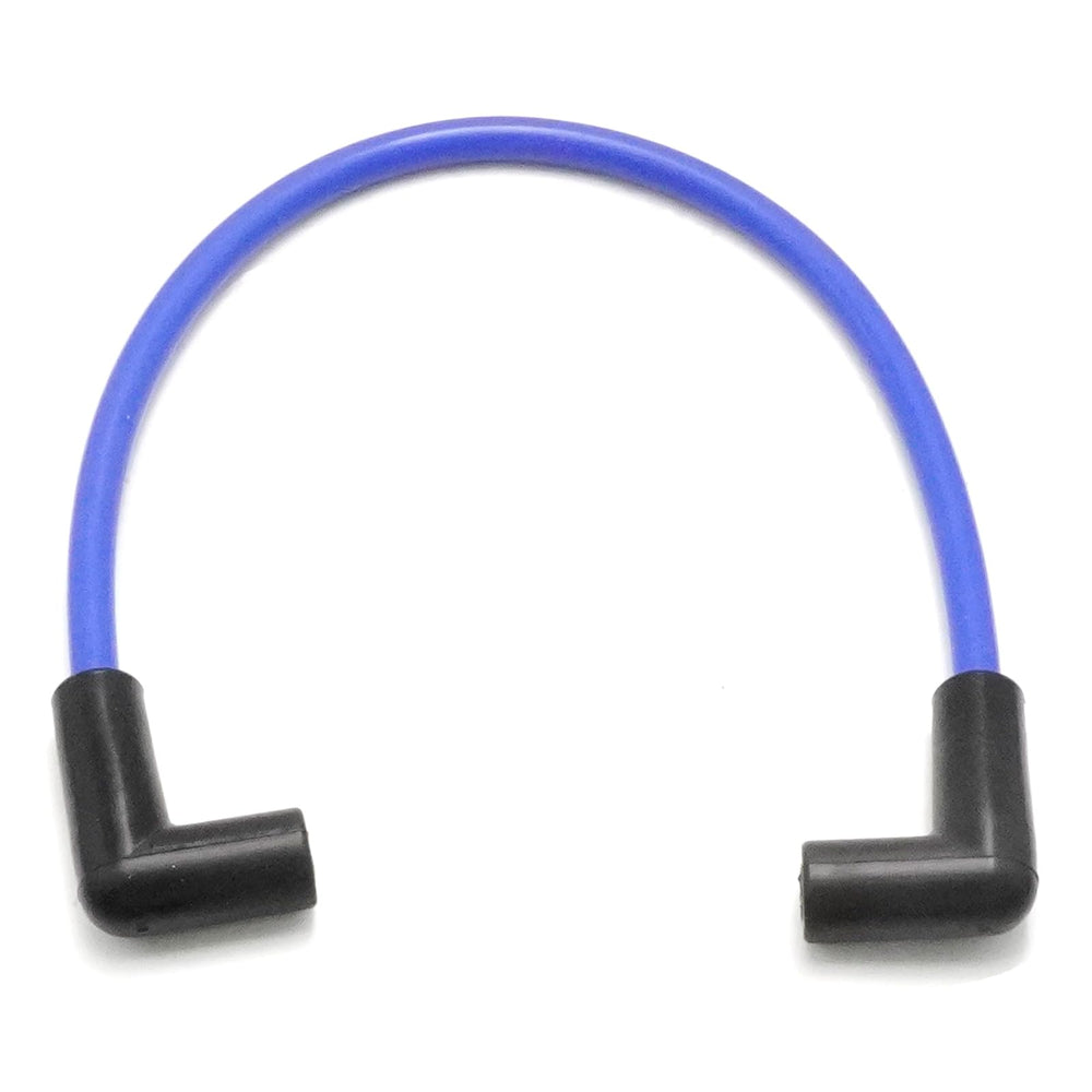 ZUDKSUY blue silicone boot ends with locking terminals for secure connections