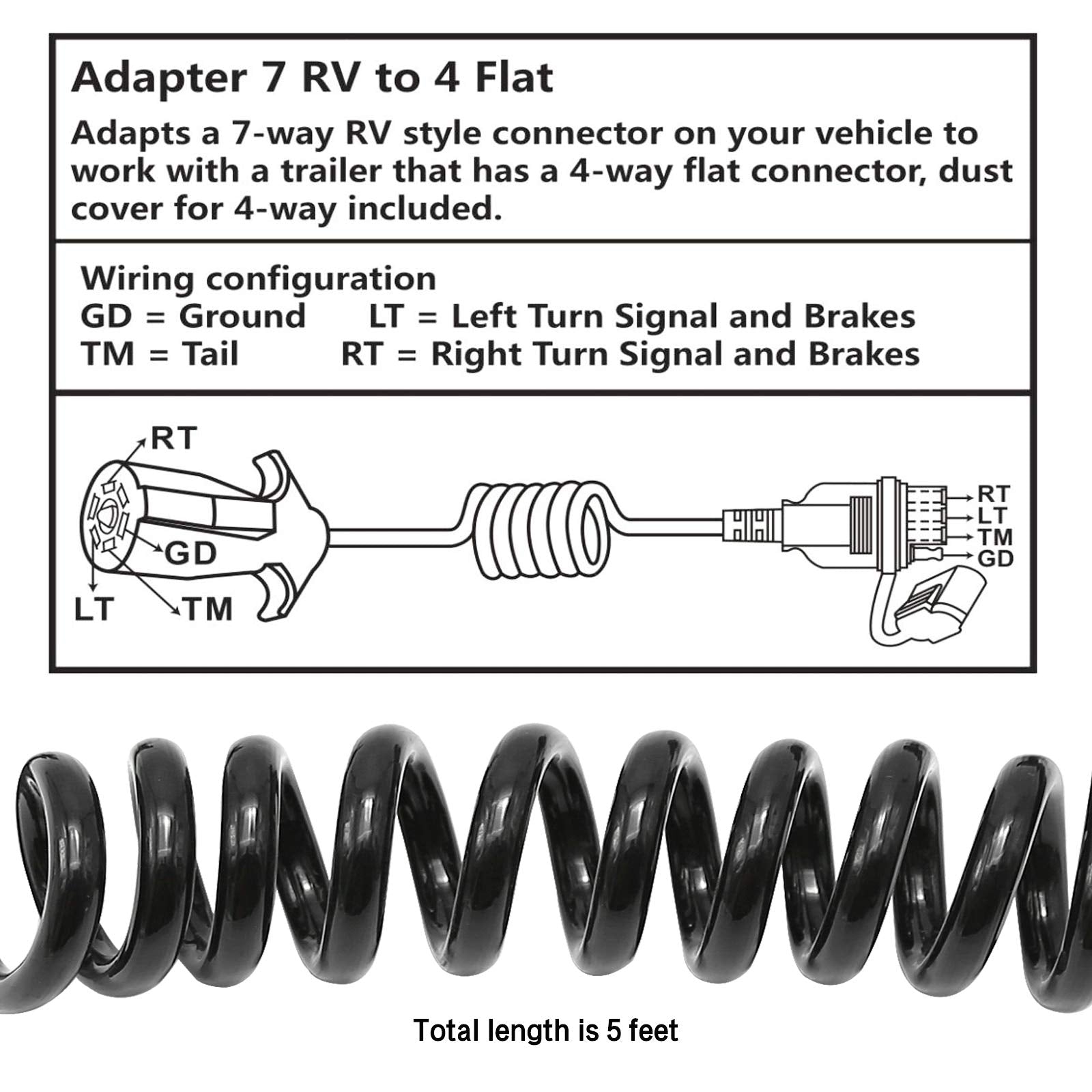 ZUDKSUY heavy-duty build resists wear during towing.