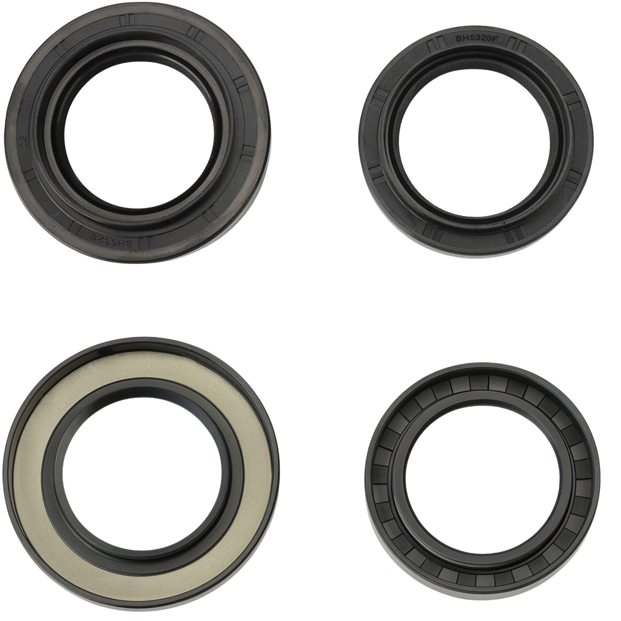 ZUDZUW axle shaft seal front view supports reliable lubrication and reduced contamination.