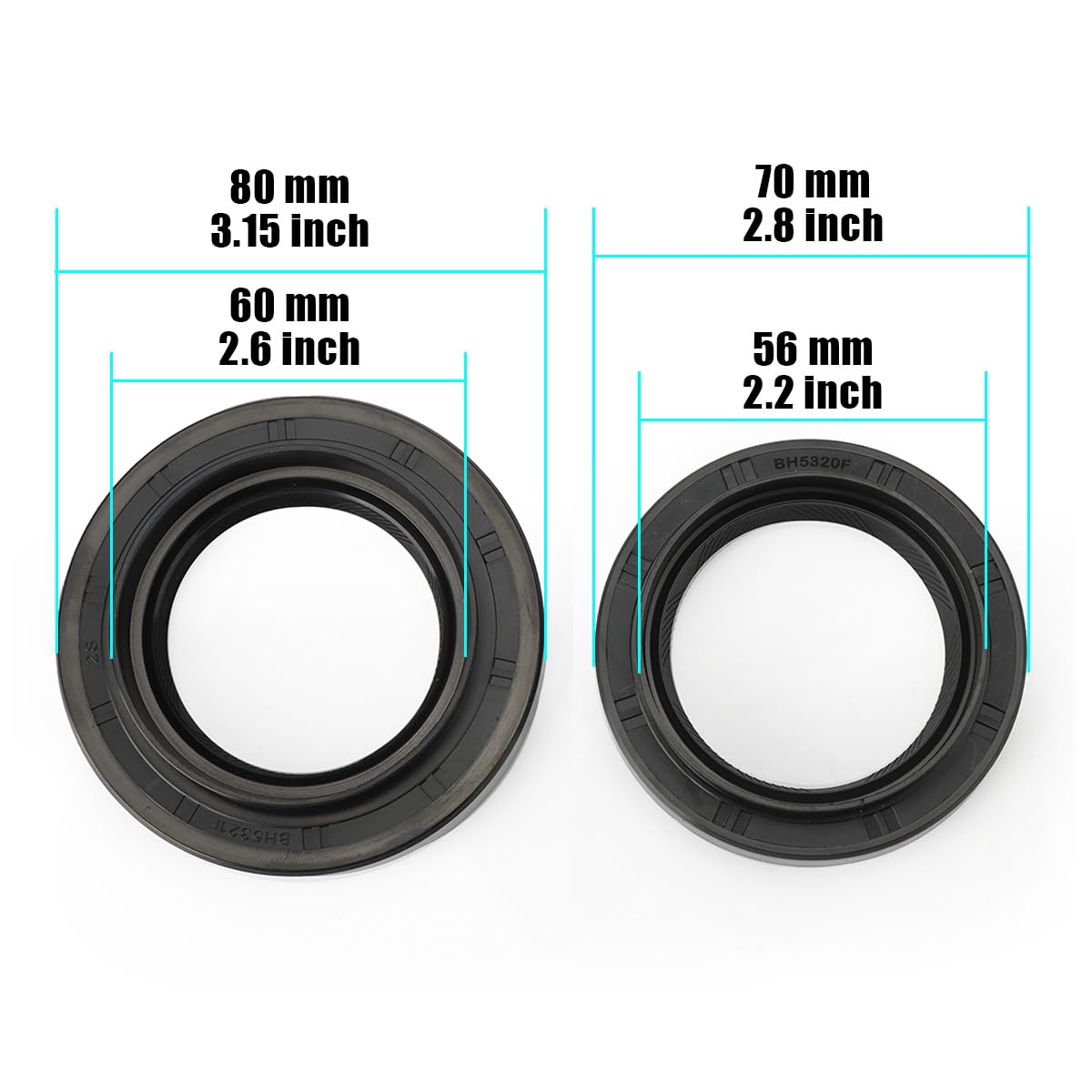 ZUDZUW GX460 front seal detail highlights high-quality seals for Lexus SUV.