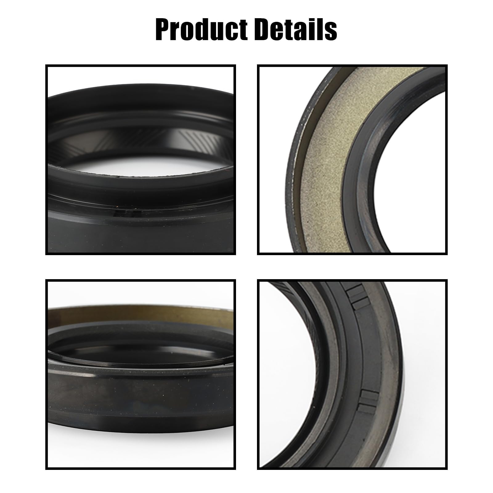 ZUDZUW Tundra front axle seal perimeter image emphasizes leak prevention.