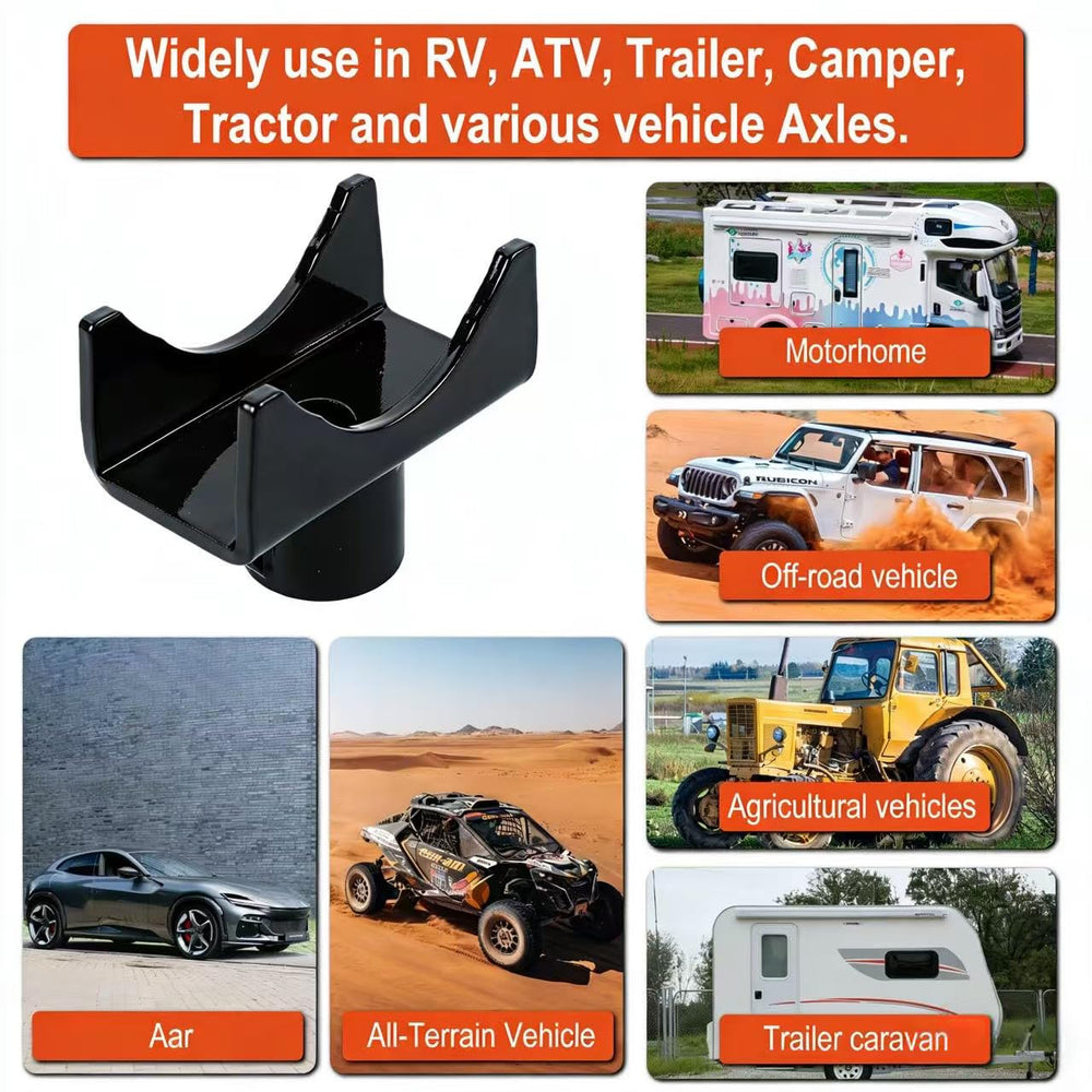 ZUIUINAO square-tube compatibility supports versatile vehicle configurations.