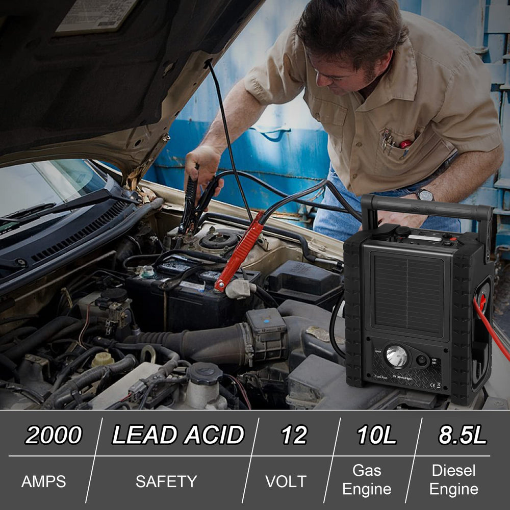 ZunDian 400W inverter powering laptops and small appliances on the go