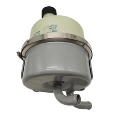 ZUVELLO reservoir rear view reveals secure cap and vent design for fluid management.