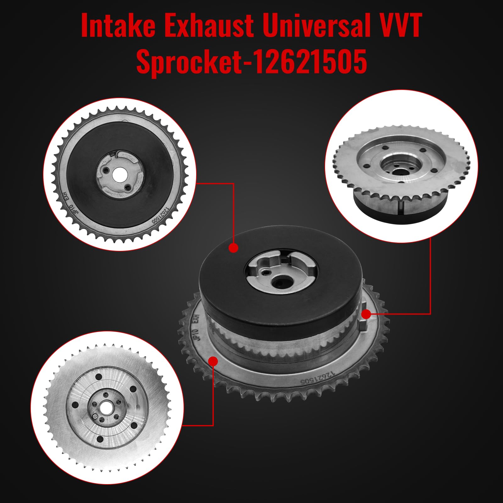 Zuverlass right tensioner arm ensures proper chain tension