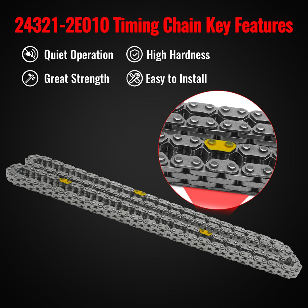 Zuverlass timing chain assembly 243212e010, OEM-style fit for seamless replacement.