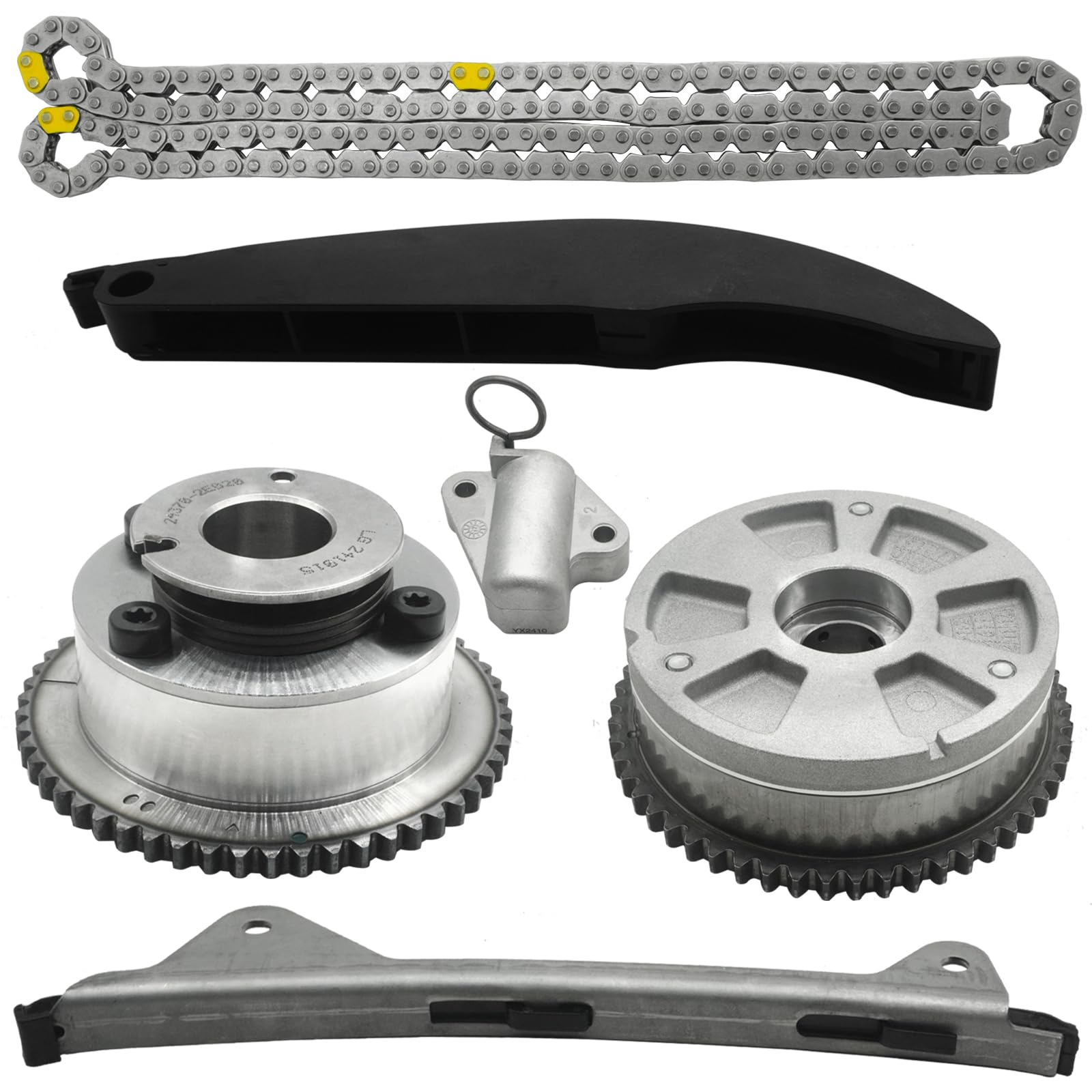 Zuverlass 24350-2e700 timing chain kit in box, ready for installation and reliable engine timing.