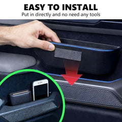 Zuwok Bronco door storage front-right shows tidy interior and quick access to essentials