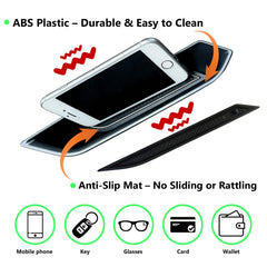 Zuwok rear-right pocket organizer keeps cables and masks within reach