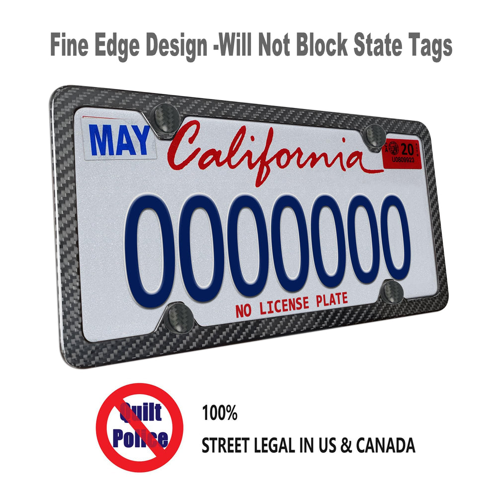 ZXFOOG carbon fiber frame side view highlighting slim edge profile