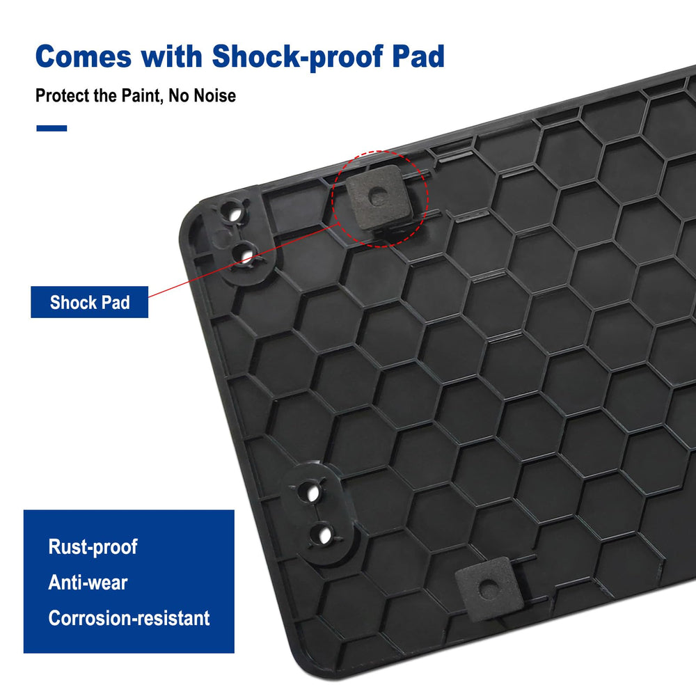 ZXFOOG flat bracket design fits center tailgate for a neat look