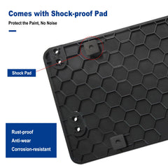 ZXFOOG flat bracket design fits center tailgate for a neat look