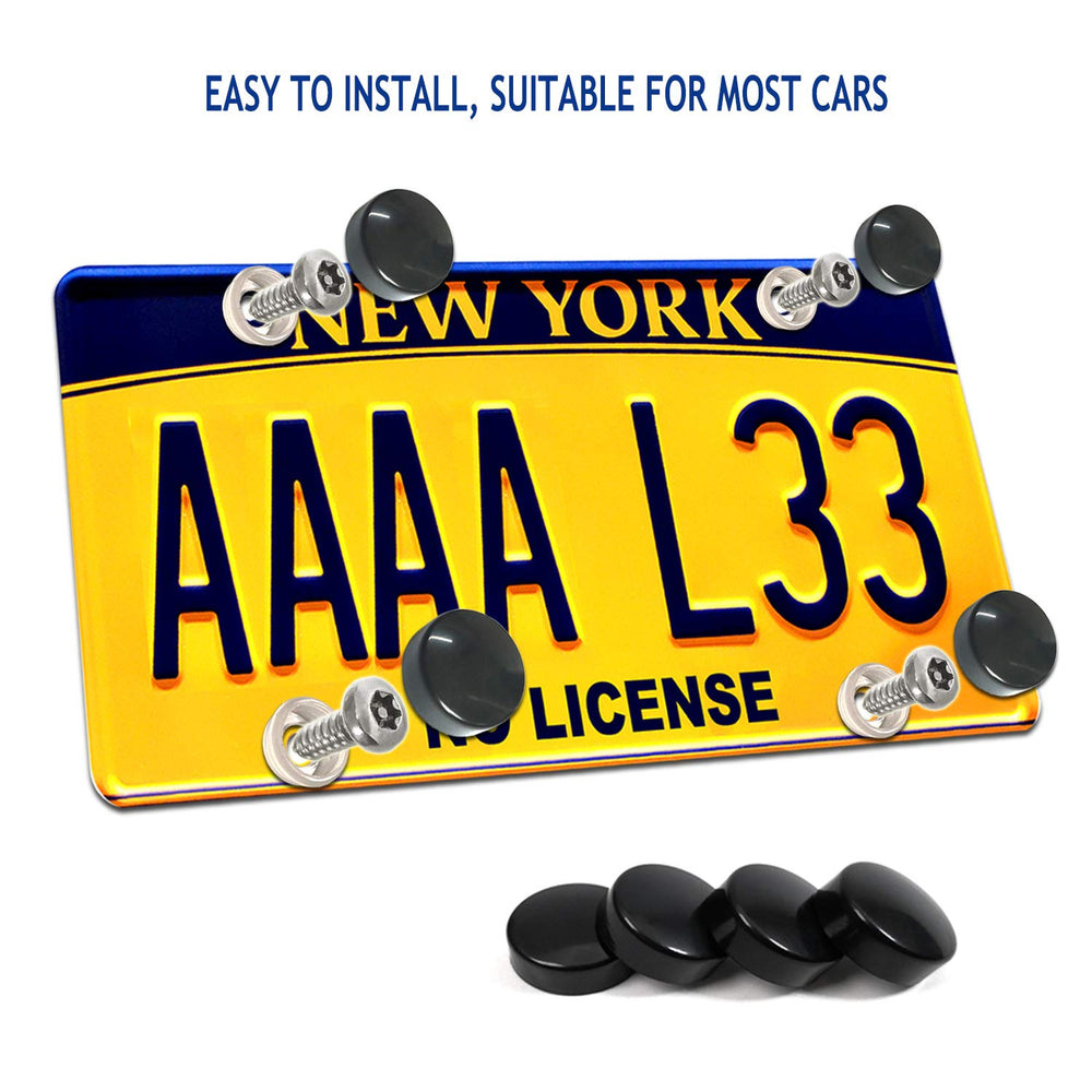 ZXFOOG foam anti-rattle pads reduce license plate vibration