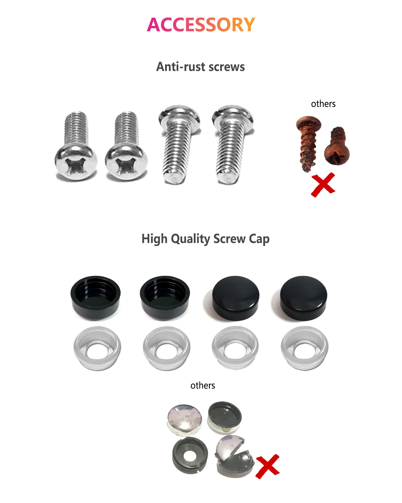 ZXFOOG foam pad protects your car finish during mounting.
