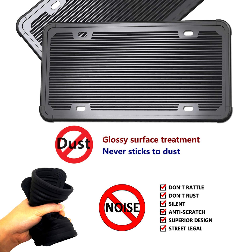 ZXFOOG license plate screws secure kit for quick, sturdy installation.