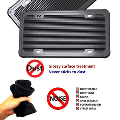 ZXFOOG license plate screws secure kit for quick, sturdy installation.