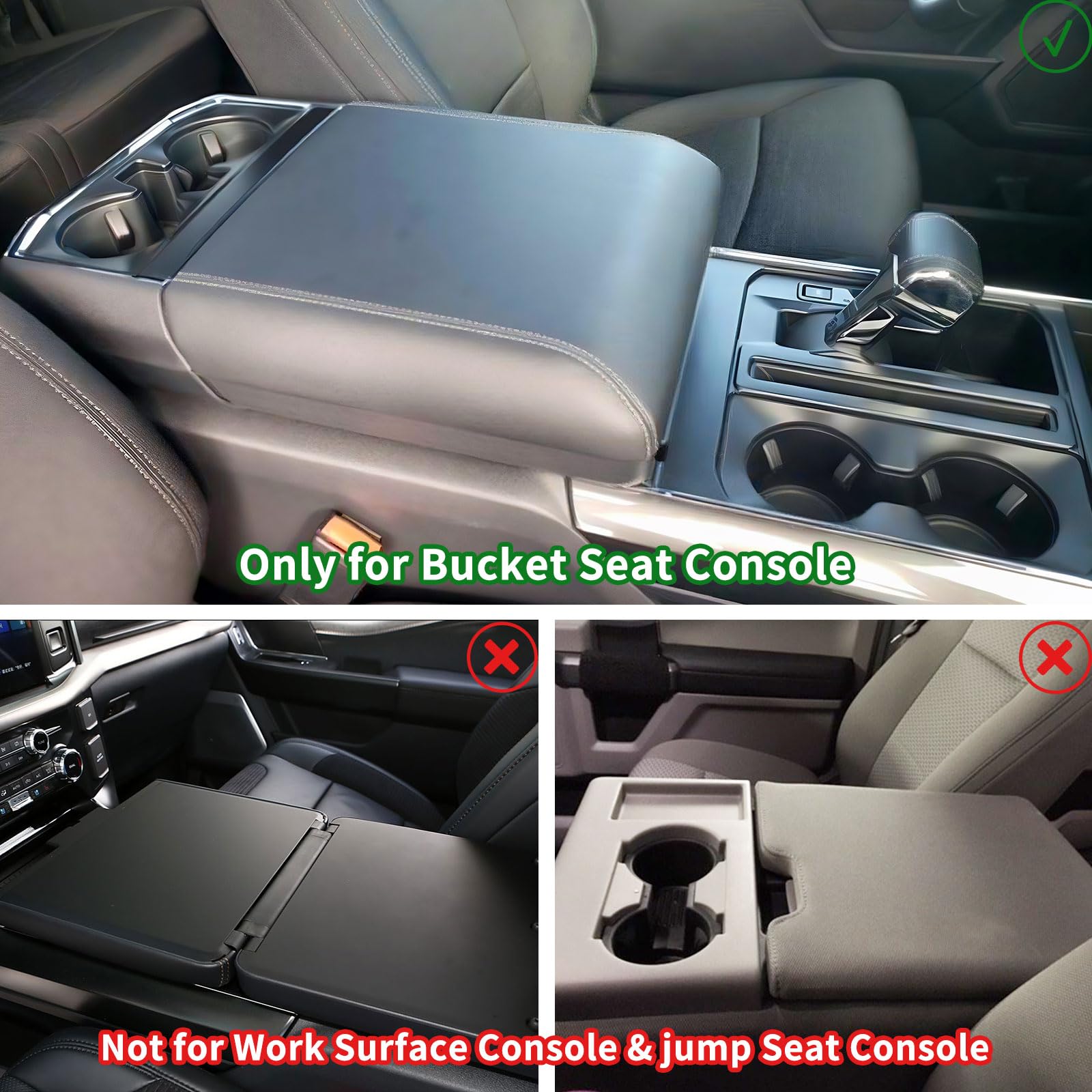 Zxiaochun Ford F-150 console side view guarding against scratches and spills