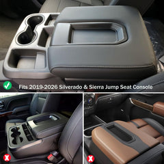 Zxiaochun leather interior cover adds soft arm support during drives.