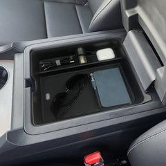 Zxiaochun center console organizer for Ridgeline keeps essentials organized.