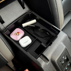 Zxiaochun center console tray for Bronco 2025-2026 keeps small items organized.