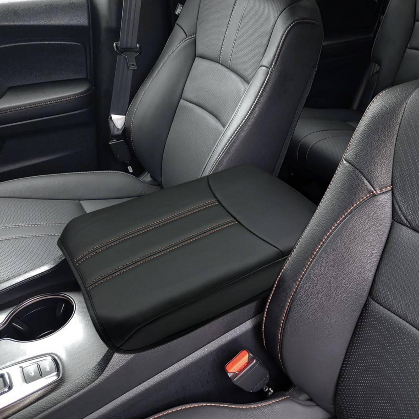 Zxiaochun console cover for Honda Pilot top view protects the center surface from scratches