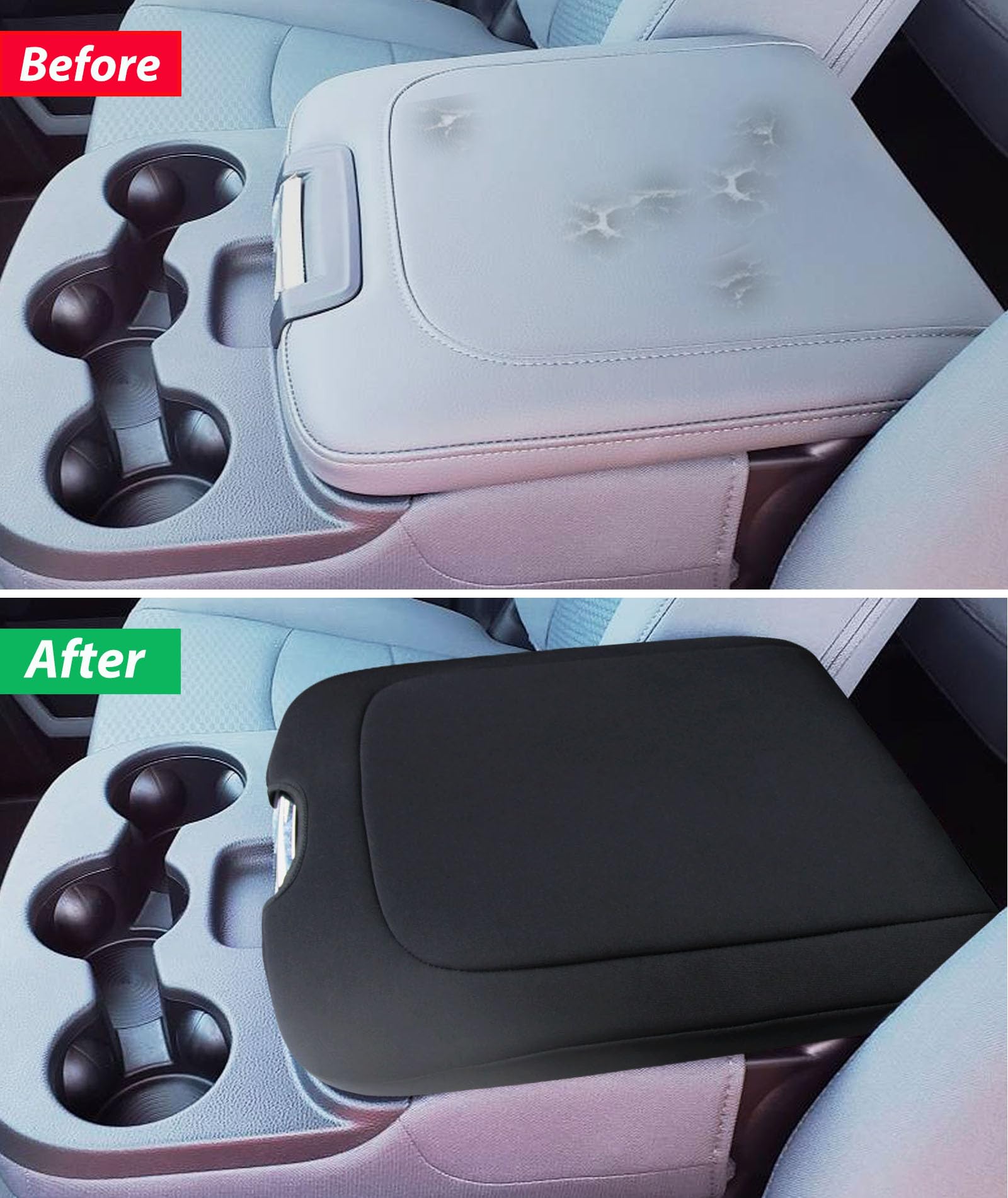 Zxiaochun protective console cover shields top and sides from marks