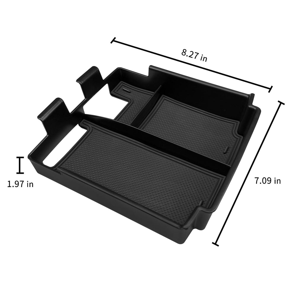 Zxiaochun organizer frees up center console space for keys and cards.