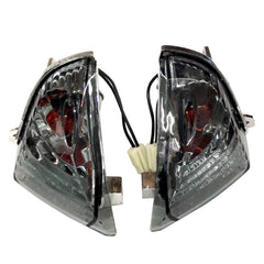 ZXMOTO rear turn signal with smoked lens on a Suzuki GSXR for enhanced style and visibility