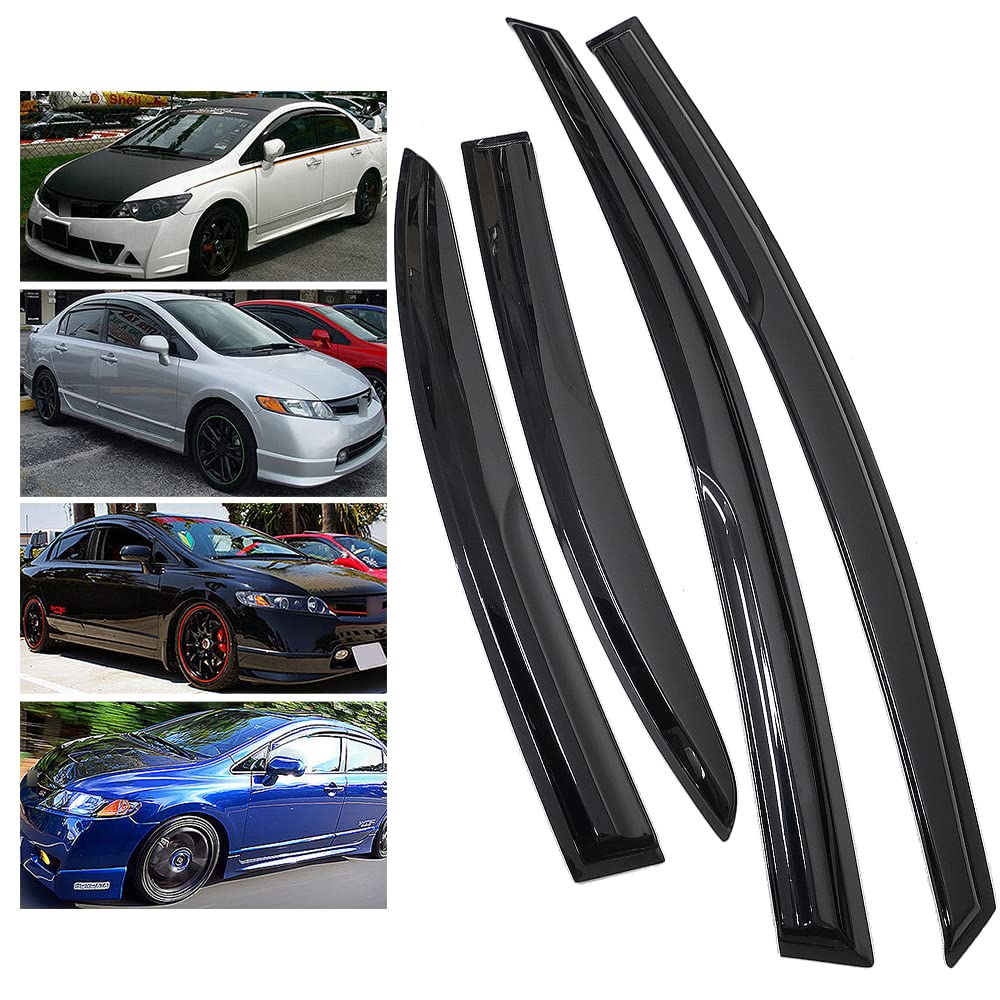 ZXMOTO smoke window visors set, stylish protection and airflow for daily commutes.