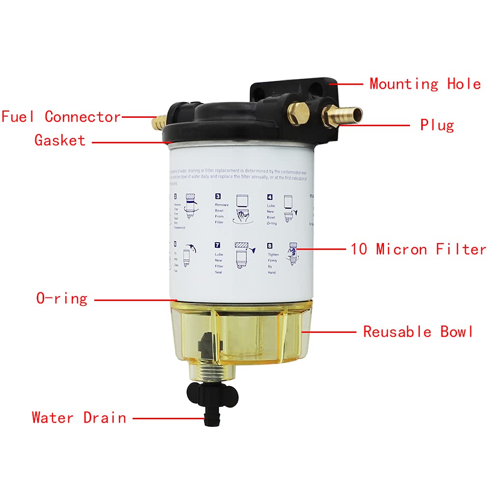 ZXTQWX S3213 brass fittings 3/8 NPT connect securely to lines.