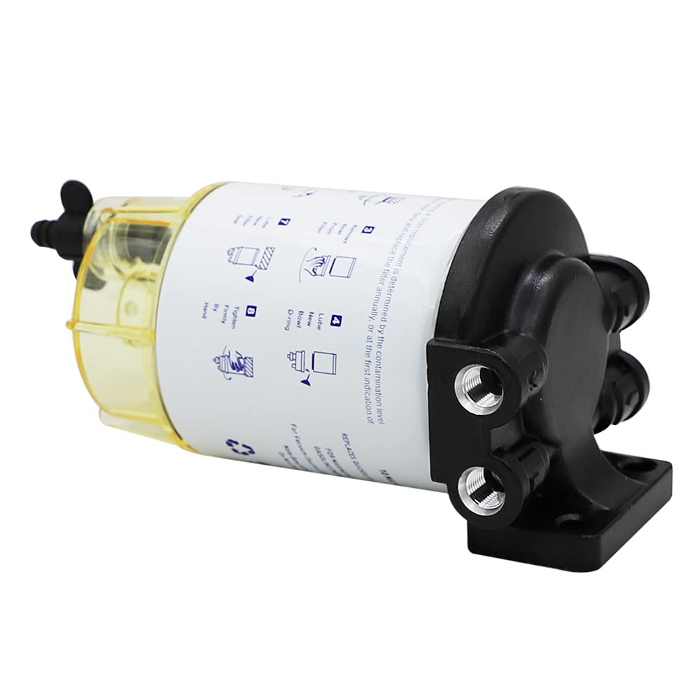 ZXTQWX S3213 marine fuel filter protects injectors and fuel lines.