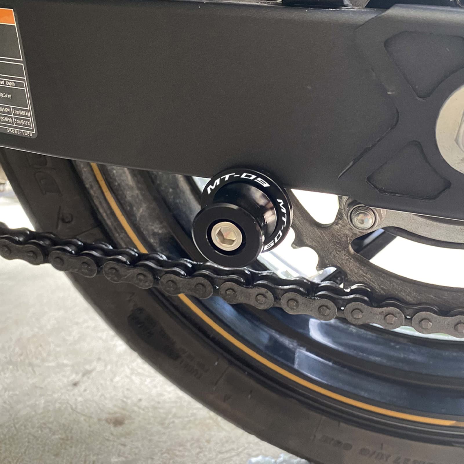 ZYAKOMO swingarm slider with easy-install design for quick setup on Yamaha bikes.