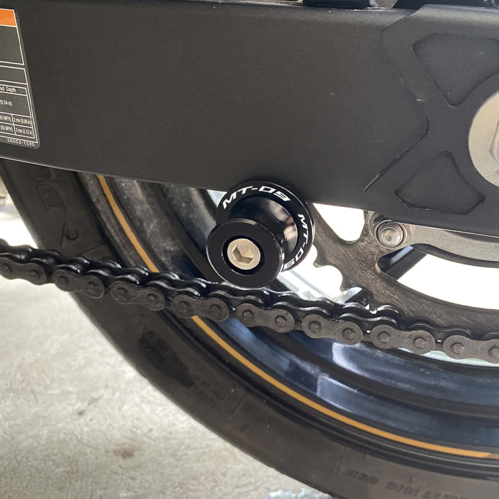 ZYAKOMO swingarm slider with easy-install design for quick setup on Yamaha bikes.