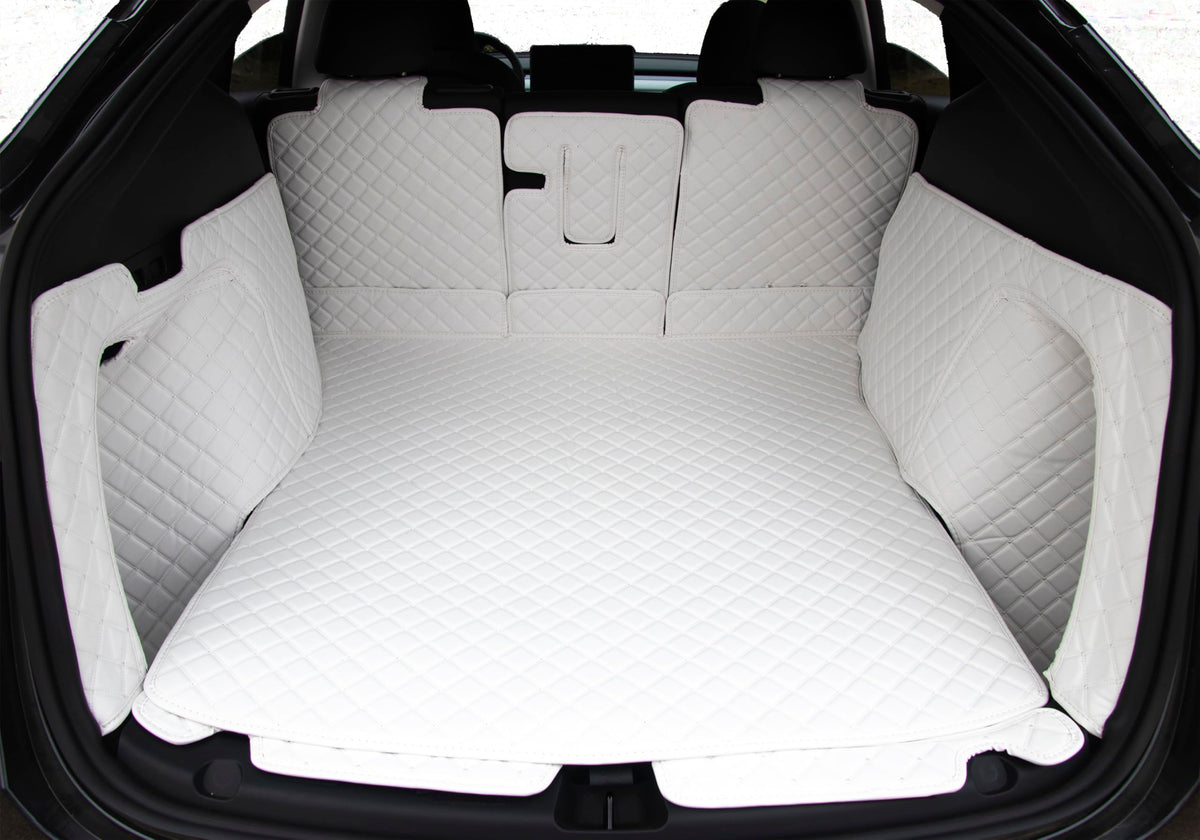 ZYCHUANGYING trunk liner full-coverage mat for Tesla Model Y protects cargo and electronics