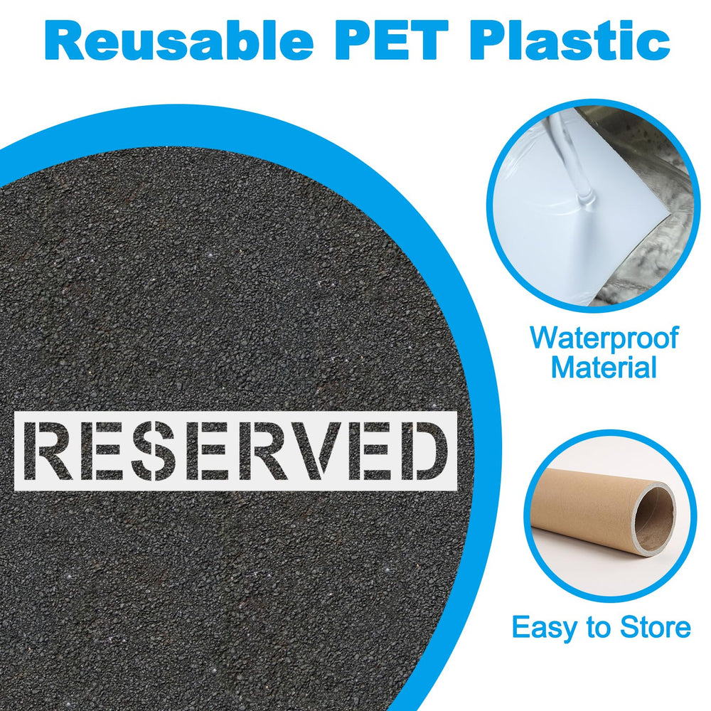 ZYIDBNG spray-gun ready application yields crisp, controlled parking lines.