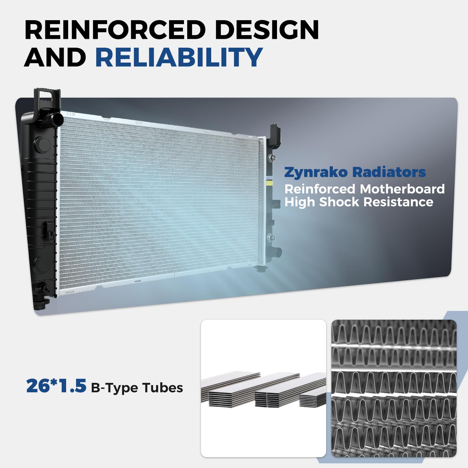 Zynrako CU2423 connection headers for secure OE-compatible mounting
