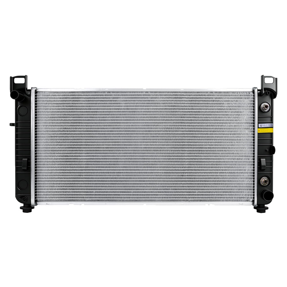 Zynrako CU2423 radiator front view with reinforced core for durability