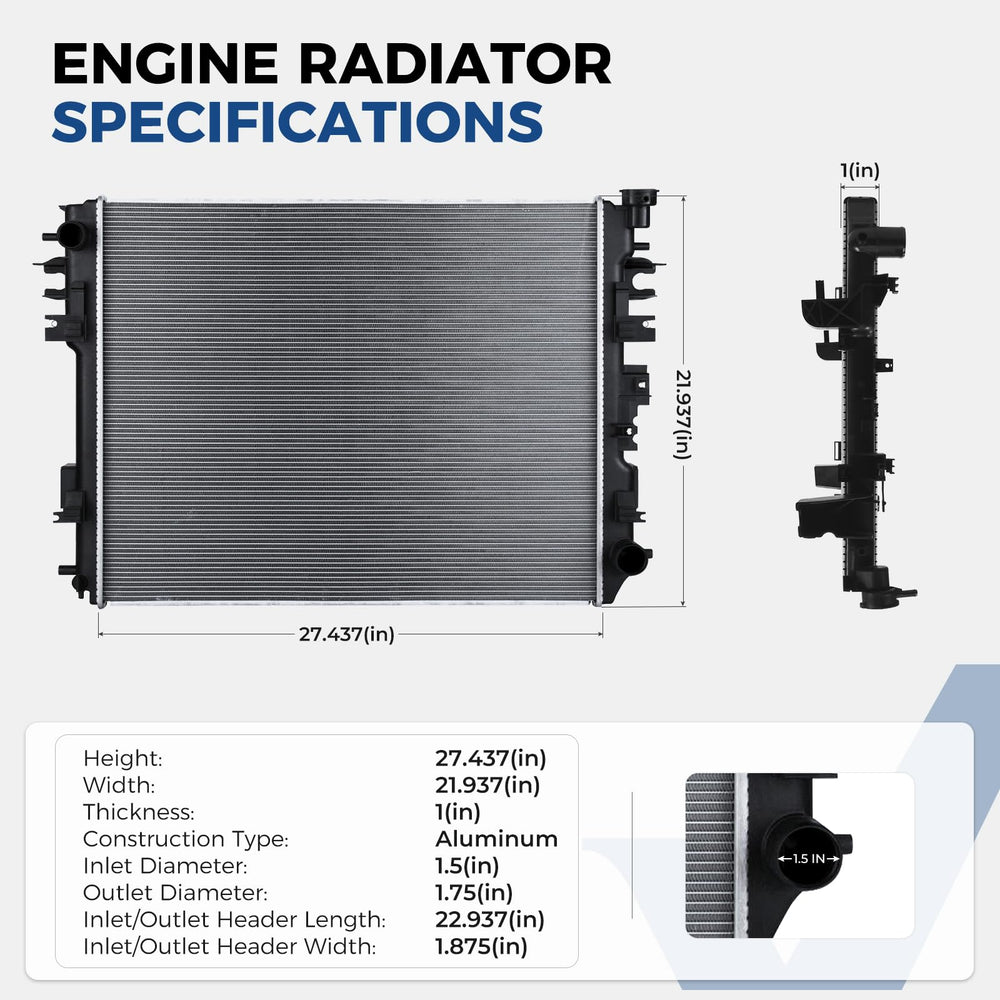 Zynrako radiator header design detail emphasizes reinforced joints for durability